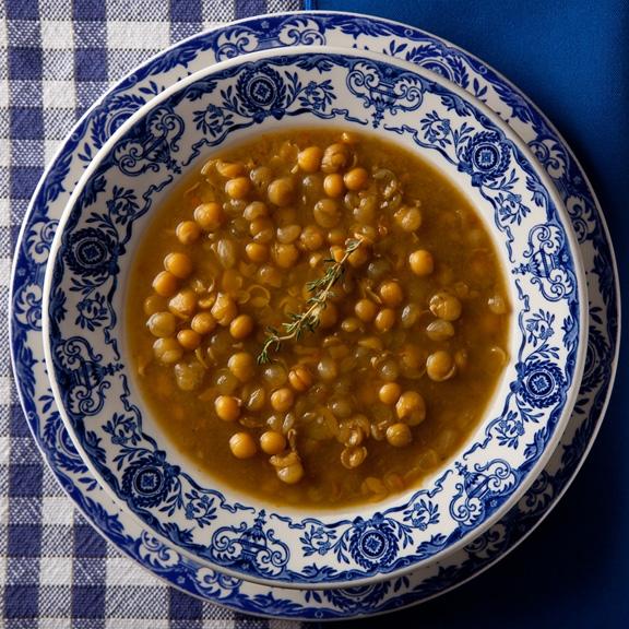 bowl of pea soup