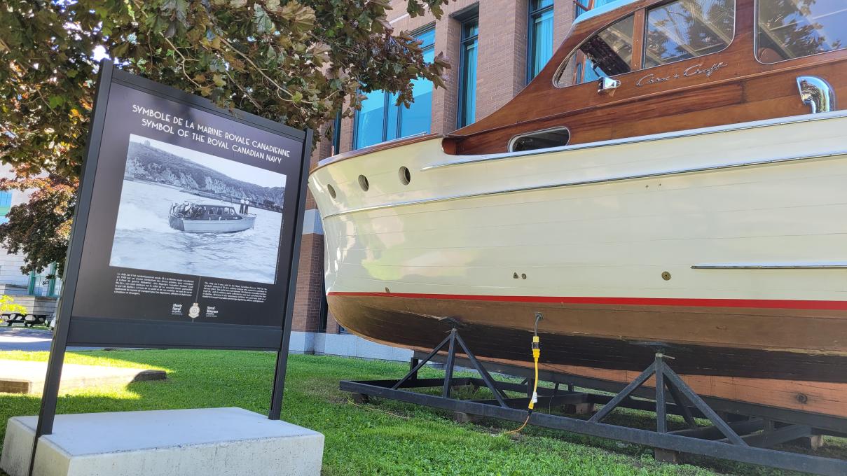 Musée naval de Québec - Symbol exhibition