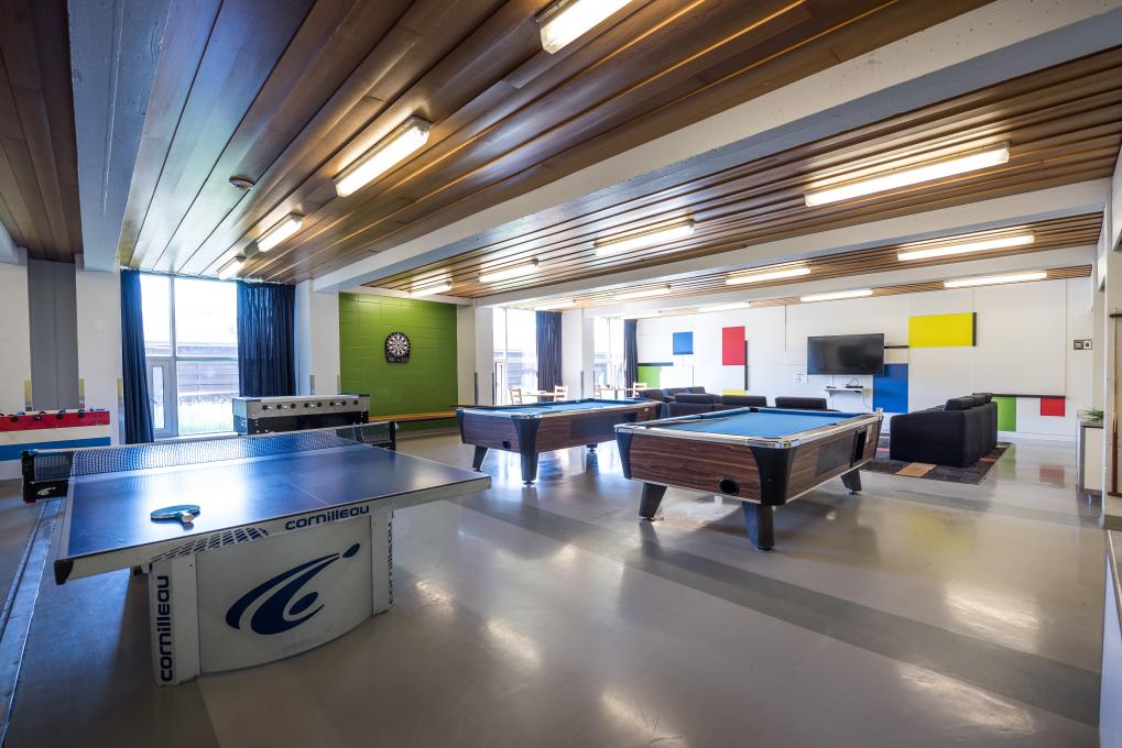Université Laval Residence Services - Games Room
