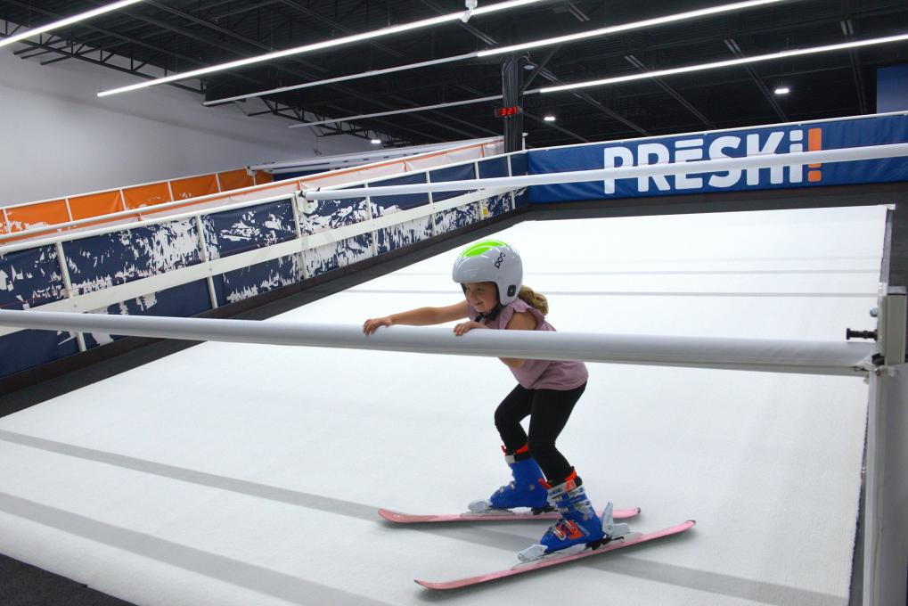 Préski - Jeune skieuse