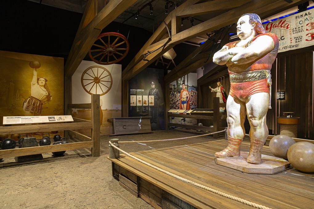 Musée de la civilisation - Exposition Lutte. Le Québec dans l'arène