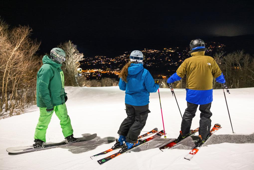 Centre de ski Le Relais - evening skiing