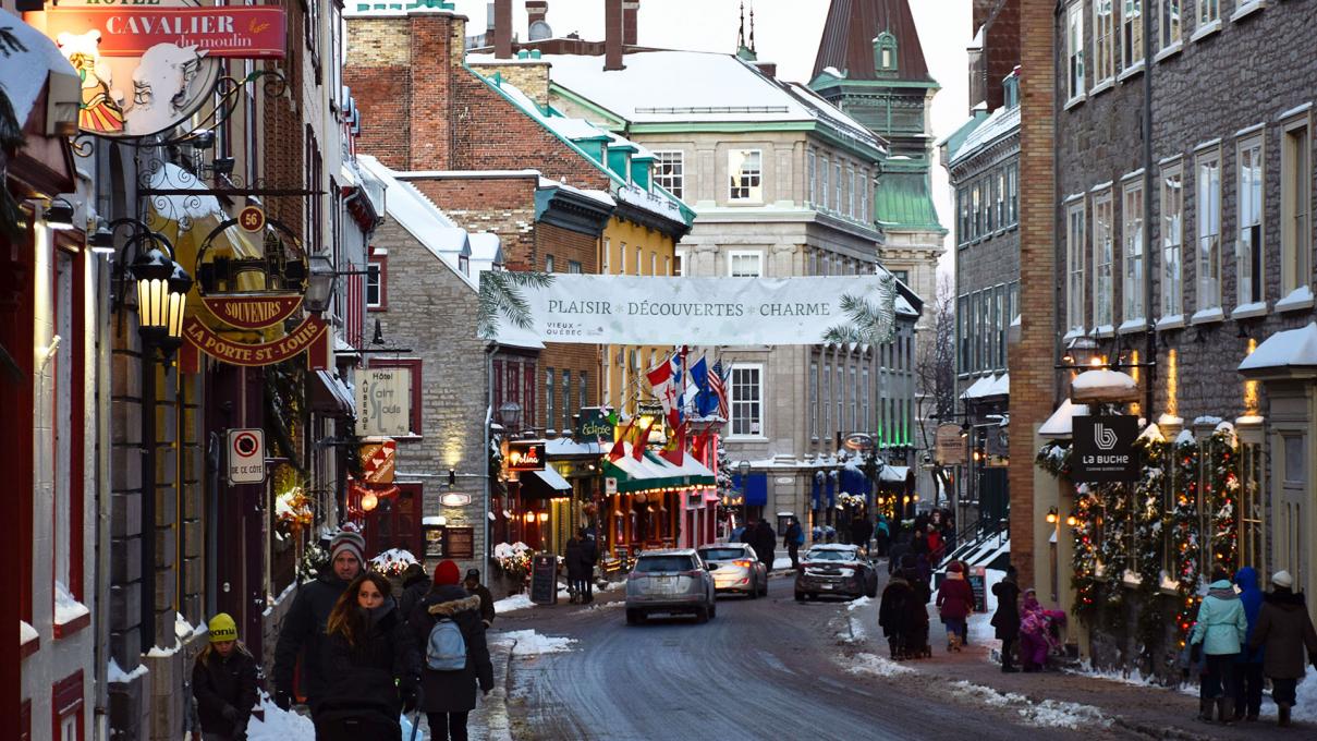 Groupe Voyages Québec - Vieux-Québec hiver