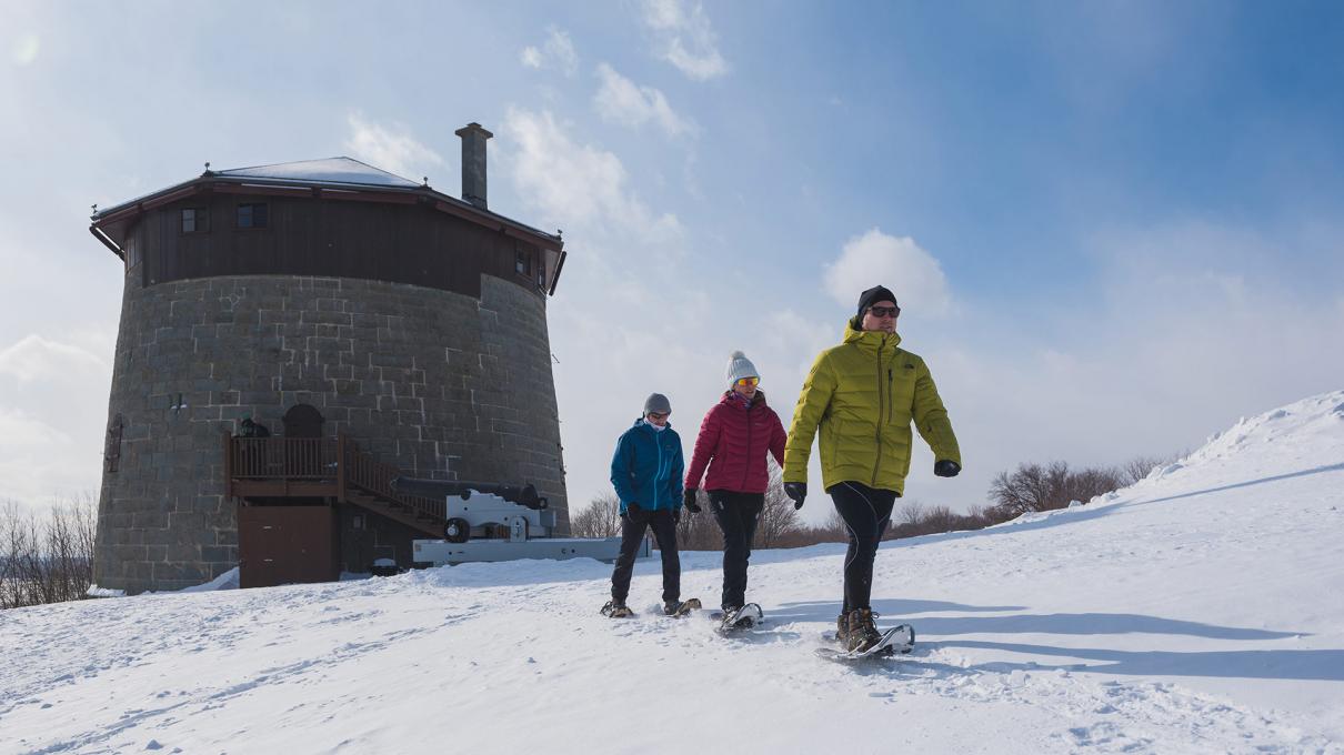 Groupe Voyages Québec - La Tour Martello en hiver