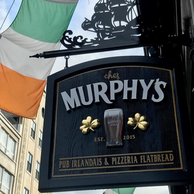 Pub Irlandais Chez Murphy's - enseigne