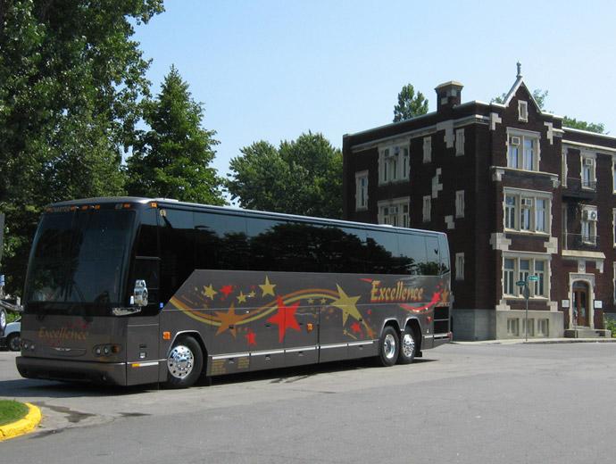 Excellence Coach - Gray Bus