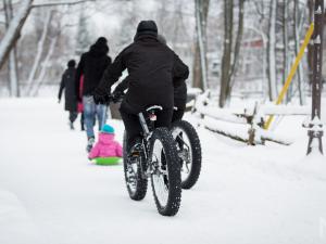 Société du Domaine Maizerets - Fat bike ride