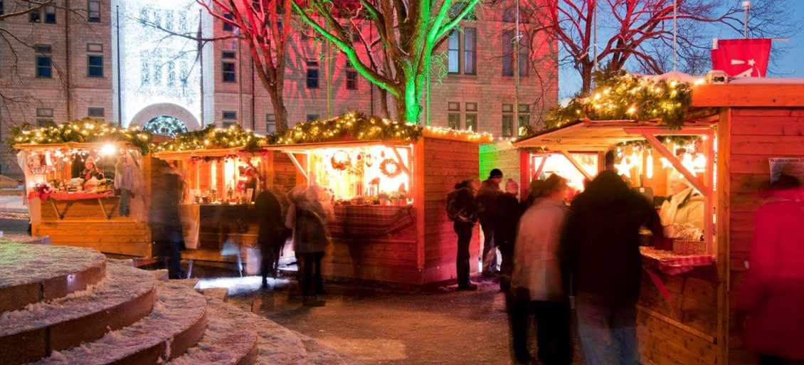 Marché de Noël allemand | Crédit :  Ville de Québec / Robert Greffard
